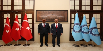 Çankırı Karatekin Üniversitesi Rektörü Prof. Dr. Harun Çiftçi, Rektörümüz Prof. Dr. Uğur Ünal'ı Ziyaret Etti