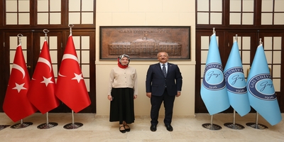 Ankara Milletvekili Zehranur Aydemir, Rektörümüz Prof. Dr. Uğur Ünal'ı Ziyaret Etti