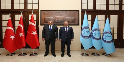 Milli Savunma Bakan Yardımcısı Bilal Durdalı, Rektörümüz Prof. Dr. Uğur Ünal’ı Ziyaret Etti