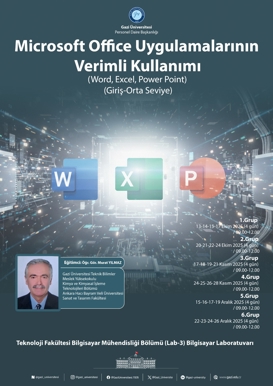 Microsoft Office Uygulamalarının Verimli Kullanımı