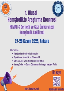 1. Ulusal Hemşirelikte Araştırma Kongresi