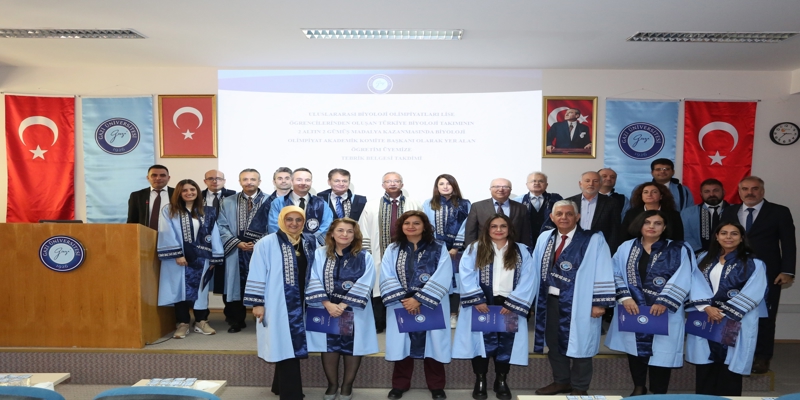 Fen Fakültesinde Akademik Biniş Töreni Gerçekleştirildi