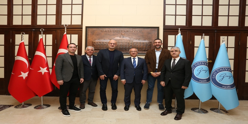 Türk Telekom Spor Kulübü Savtekin Şentürk, Rektörümüz Prof. Dr. Uğur Ünal’ı Ziyaret Etti