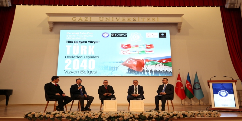 "Türk Dünyası Yüzyılı: Türk Devletleri Teşkilatı 2040 Vizyon Belgesi" Bilgi Şöleni Üniversitemiz Ev Sahipliğinde Gerçekleşti