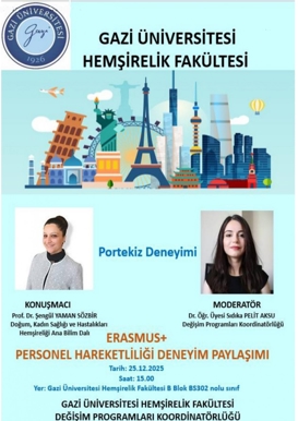 Erasmus+ Personel Hareketliliği Deneyim Paylaşımı: Portekiz