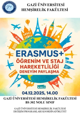 ERASMUS+ Öğrenim ve Staj Hareketliliği Deneyim Paylaşma