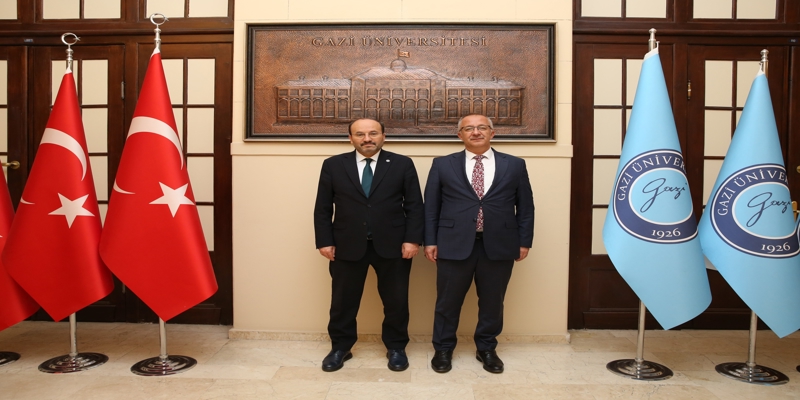 Erzurum Teknik Üniversitesi Rektörü Prof. Dr. Bülent Çakmak, Rektörümüz Prof. Dr. Uğur Ünal’ı Ziyaret Etti