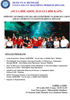 Suya Bir Adım, Hayata Bir Kapı