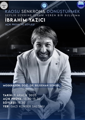 Açık Prova ve Söyleşi: Kaosu Senkrona Dönüştürmek, Şeflik Üzerine İlham Veren Bir Buluşma, İbrahim Yazıcı