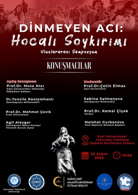 Uluslararası Sempozyum: Dinmeyen Acı Hocalı Soykırımı