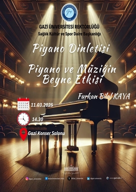 Piyano Dinletisi: Piyano ve Müziğin Beyne Etkisi