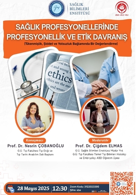 Sağlık Profesyonellerinde Profesyonellik ve Etik Davranış