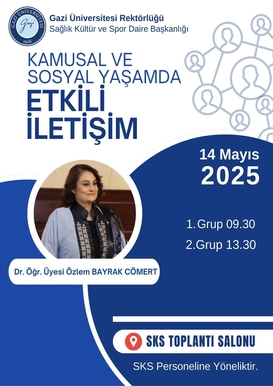 Kamusal ve Sosyal Yaşamda Etkili İletişim