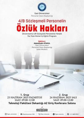 4/B Sözleşmeli Personelin Özlük Hakları