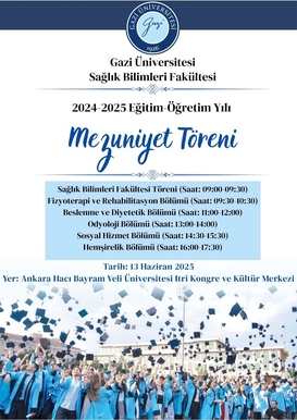 Sağlık Bilimleri  Fakültesi Mezuniyet Töreni