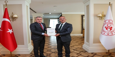 Rektörümüz Prof. Dr. Uğur Ünal, Gençlik ve Spor Bakanı Dr. Osman Aşkın Bak’ı Ziyaret Etti