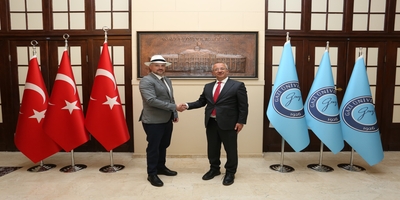 Ekvador Ankara Büyükelçisi Pedro Vintimilla Vega, Rektörümüz Prof. Dr. Uğur Ünal’ı Ziyaret Etti