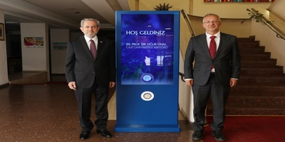 Rektörümüz Prof. Dr. Uğur Ünal, Ankara Üniversitesi Rektörü Prof. Dr. Necdet Ünüvar’ı Ziyaret Etti