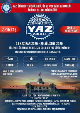 Yaz Okulu'na Kayıtlar Başlıyor