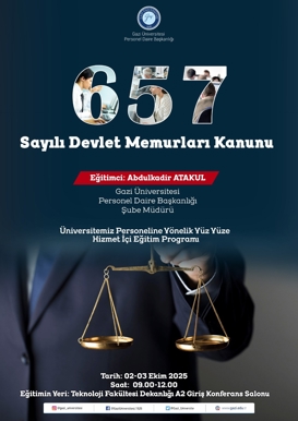 657 Sayılı Devlet Memurları Kanunu