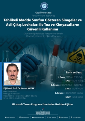 Tehlikeli Madde Sınıfını Gösteren Simgeler ve Acil Çıkış Levhaları ile Toz ve Kimyasalların Güvenli Kullanımı