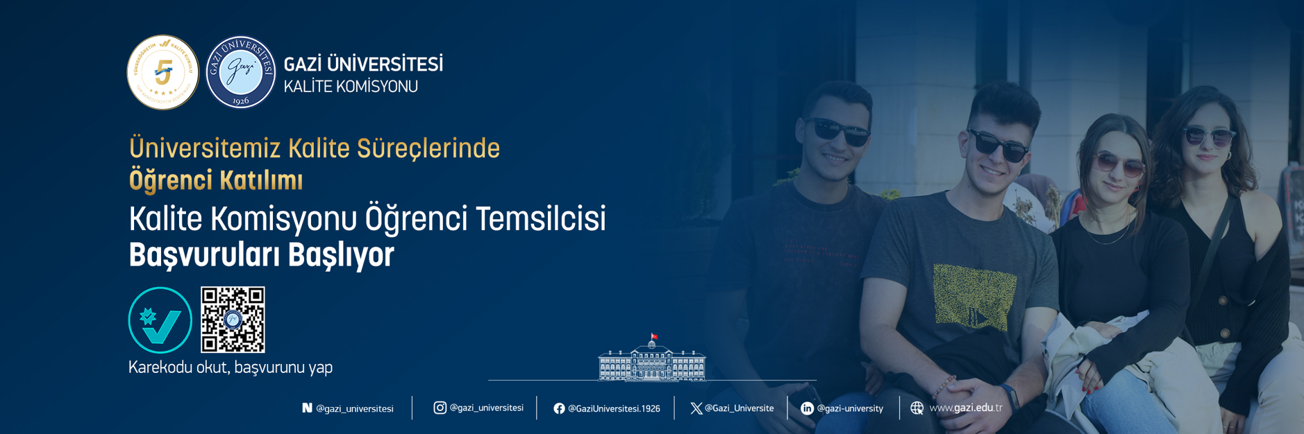 kalite komisyonu öğrenci temsilcisi