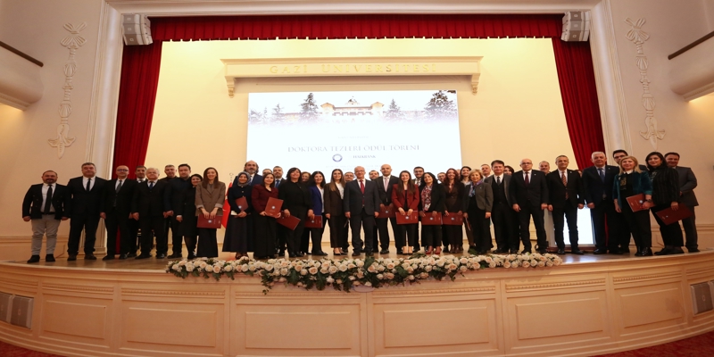“Gazi Üniversitesi 2024 Yılı En Başarılı Doktora Tezleri Ödül Töreni” Gerçekleştirildi