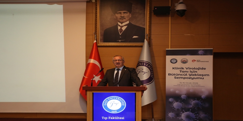 Rektörümüz Prof. Dr. Uğur Ünal “Klinik Virolojide Tanı için Bütüncül Yaklaşım Sempozyumu”na Katıldı