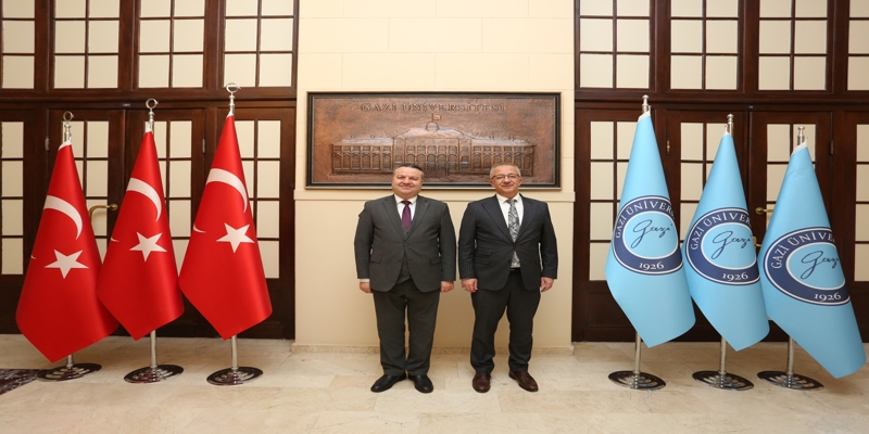 Arel Üniversitesi Rektörü Prof. Dr. Ersin Göse, Rektörümüz Prof. Dr. Uğur Ünal’ı Ziyaret Etti