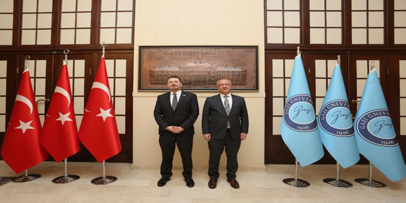 Suudi Arabistan'ın Ankara Büyükelçisi Fahad bin Assaad Abualnasr, Rektörümüz Prof. Dr. Uğur Ünal’ı Ziyaret Etti