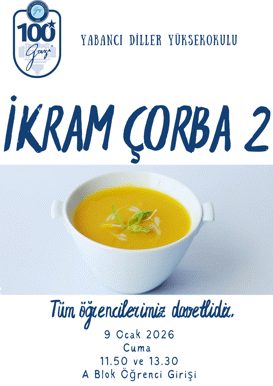 Yabancı Diller Yüksekokulu Çorba İkramı