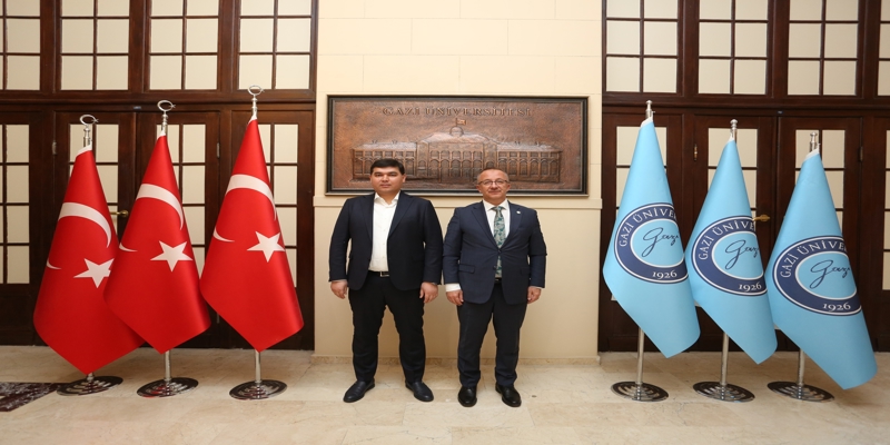 Özbekistan Termiz Ekonomi ve Ticaret Üniversitesi Heyeti, Rektörümüz Prof. Dr. Uğur Ünal’ı Ziyaret Etti