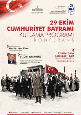 29 Ekim Cumhuriyet Bayramı Kutlama Programı