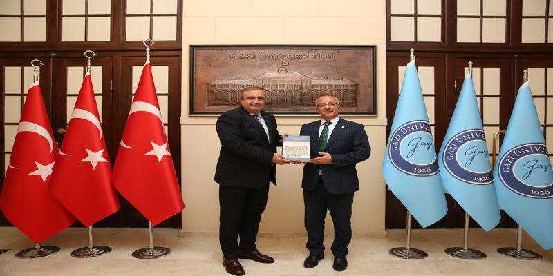 Uyuşmazlık Mahkemesi Başkanı Rıdvan Güleç, Rektörümüz Prof. Dr. Uğur Ünal’ı Ziyaret Etti