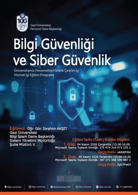 Bilgi Güvenliği ve Siber Güvenlik