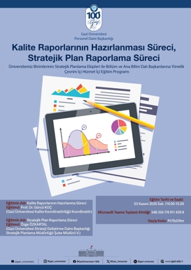 Kalite Raporlarının Hazırlanması Süreci, Stratejik Plan Raporlama Süreci