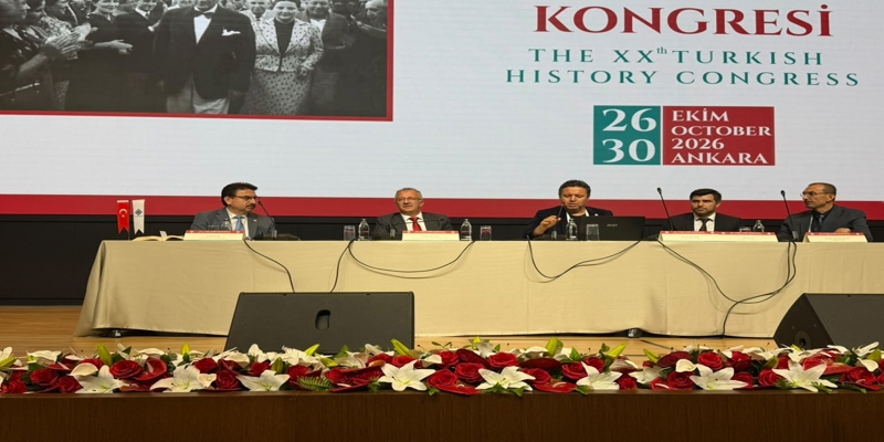 Rektörümüz Prof. Dr. Uğur Ünal, XX. Türk Tarih Kongresi’nde Oturum Başkanlığı Yaptı