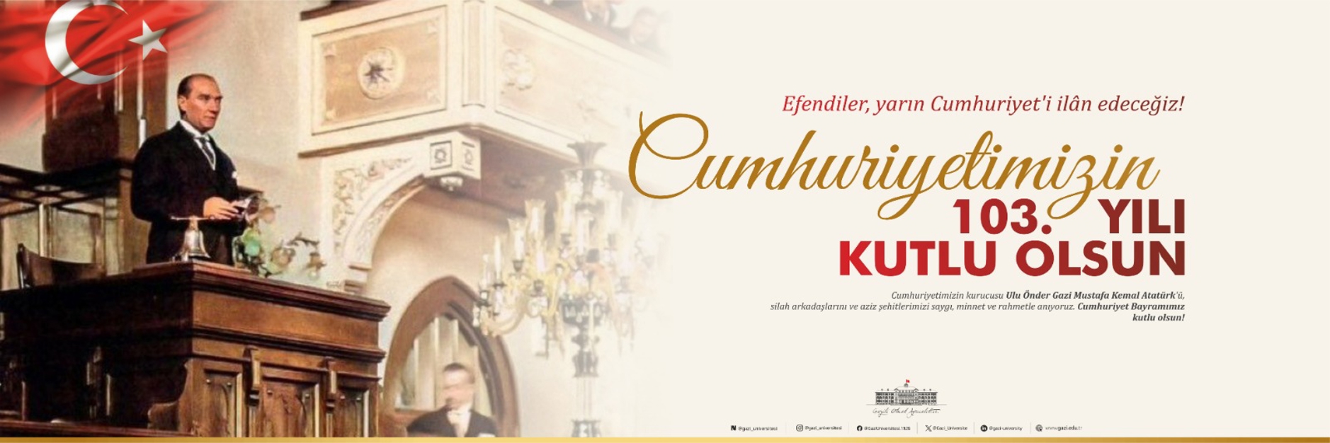 29 Ekim Cumhuriyet Bayramı