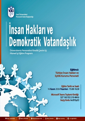 İnsan Hakları ve Demokratik Vatandaşlık