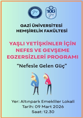 Yaşlı Yetişkinler İçin Nefes ve Gevşeme Egzersizleri Programı