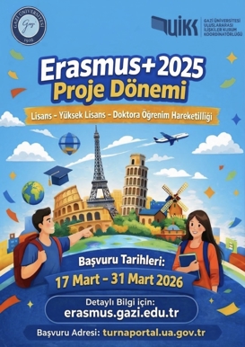 Erasmus+2025 Proje Dönemi