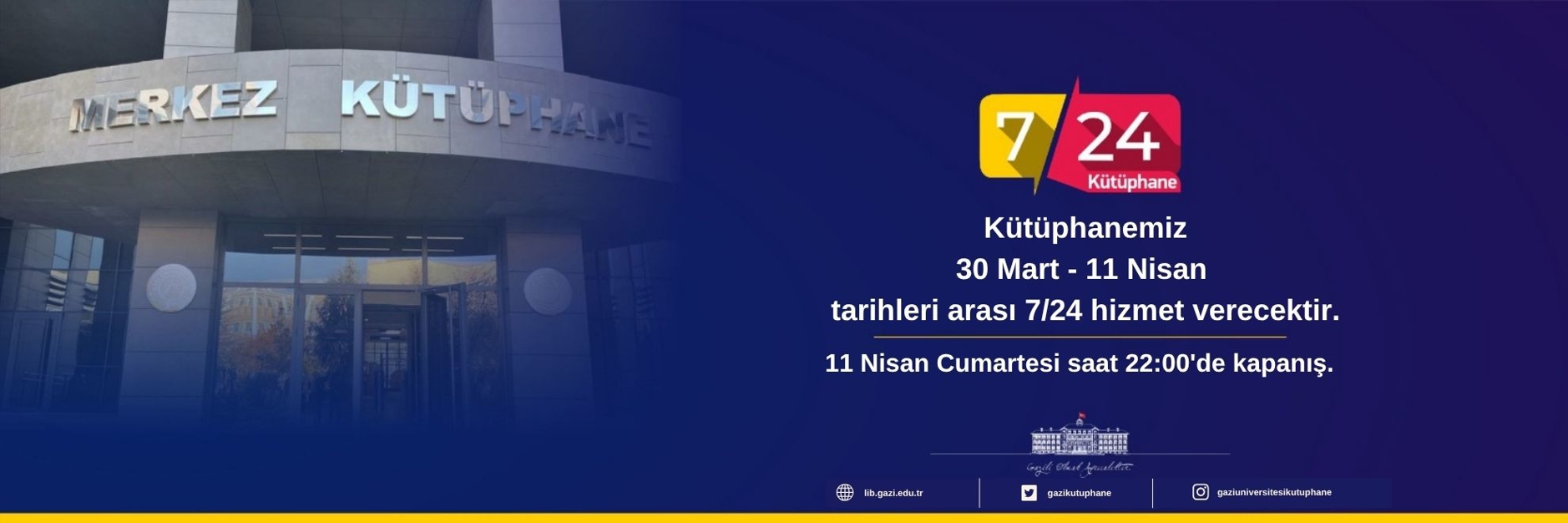 kütüphane 11 nisan