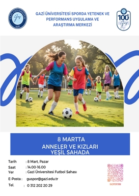 8 Martta Anneler ve Kızları Yeşil Sahada