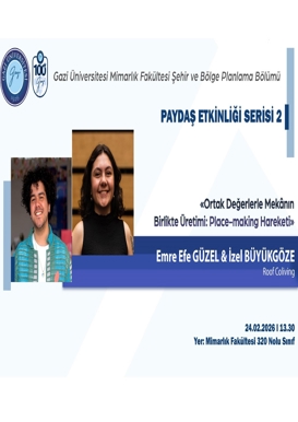 Mezun Etkinliği Serisi - 5: Kırsal Tasarım Rehberleri, Göl Evleri