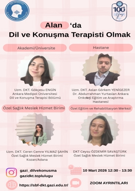 Dil ve Konuşma Terapisti Olmak: Alandan Deneyimler