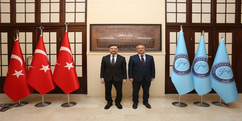 TUSAŞ Genel Müdürü Dr. Mehmet Demiroğlu, Rektörümüz Prof. Dr. Uğur Ünal’ı Ziyaret Etti