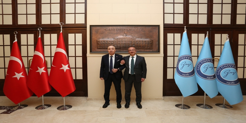 Cumhurbaşkanı Başdanışmanı Turgut Aslan, Rektörümüz Prof. Dr. Uğur Ünal’ı Ziyaret Etti
