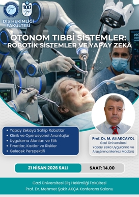 Otonom Tıbbi Sistemler: Robotik Sistemler ve Yapay Zekâ