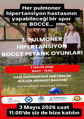 3. Pulmoner Hipertansiyon Bocce Petank Oyunları
