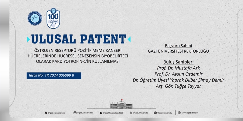 2024/006099 Sayılı Ulusal Patent Başvurusu Tescillendi